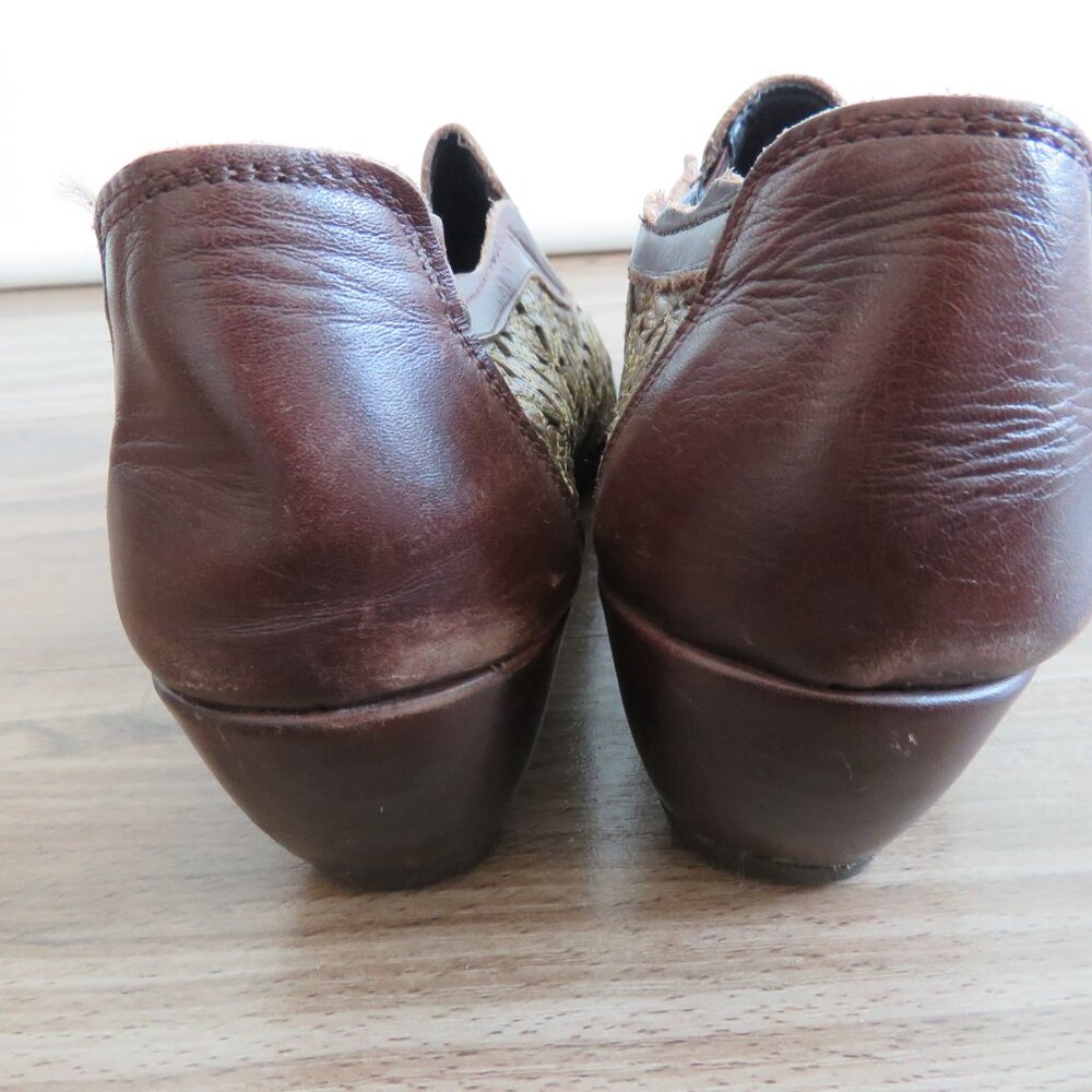 PIKOLINOS Romana Tooled Leather Floral Slip On Comfort Shoes Academia Boho Sz 8 - Picture 14 of 14